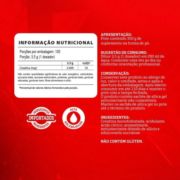 CREATINA 100% INTEGRALMEDICA - Imagen 2