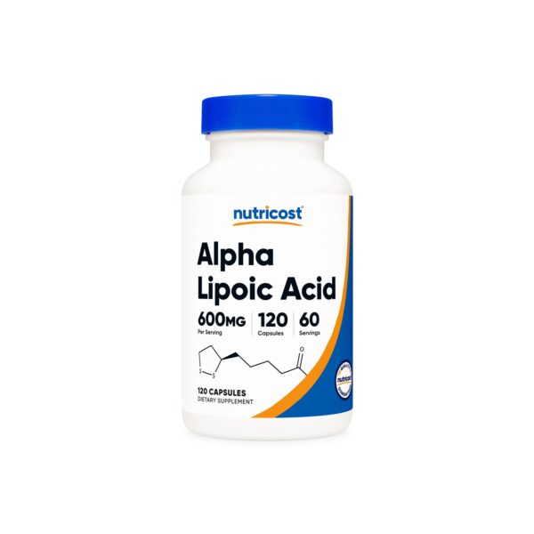 ACIDO ALPHA LIPOICO 600 MG / 120 CAP NUTRICOST