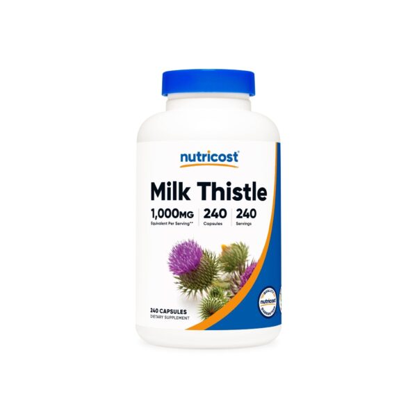 MILK THISTLE CAPSULES 1000 MG 240 CAP NUTRICOST