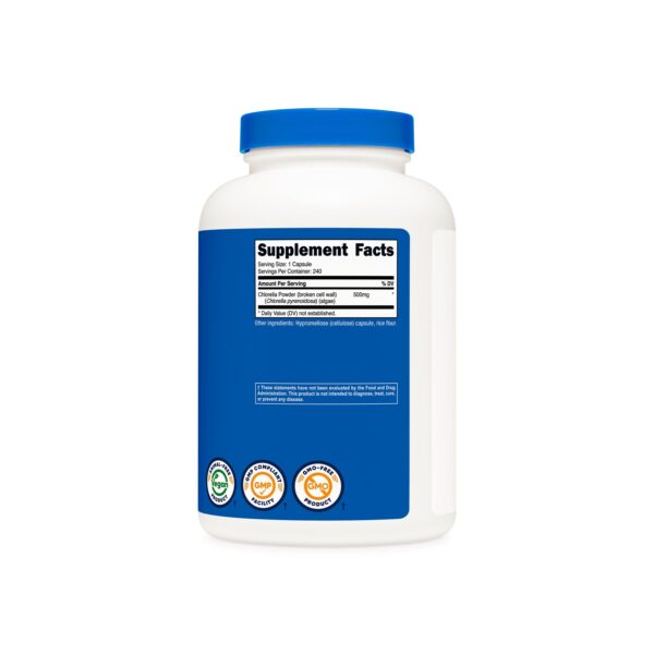 CLOROFILA 500mg NUTRICOST - Imagen 2