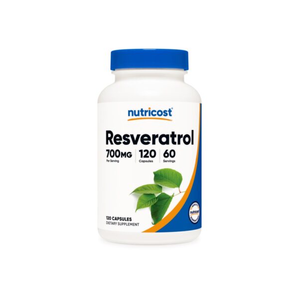 RESVERATROL 500 MG 120 CAP. NUTRICOST