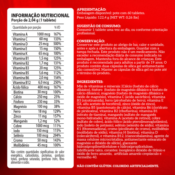VITAPURE 60 CAP MULTIVITAMINICO INTEGRALMEDICA - Imagen 2