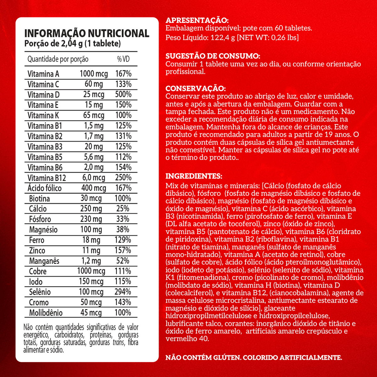 VITAPURE 60 CAP MULTIVITAMINICO INTEGRALMEDICA - Imagen 2