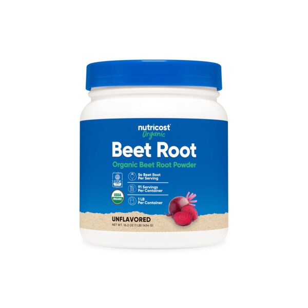 NUTRICOST EXTRACTÓ ORGÁNICO DE REMOLACHA EN POLVO 5G / 91 SERVICIOS