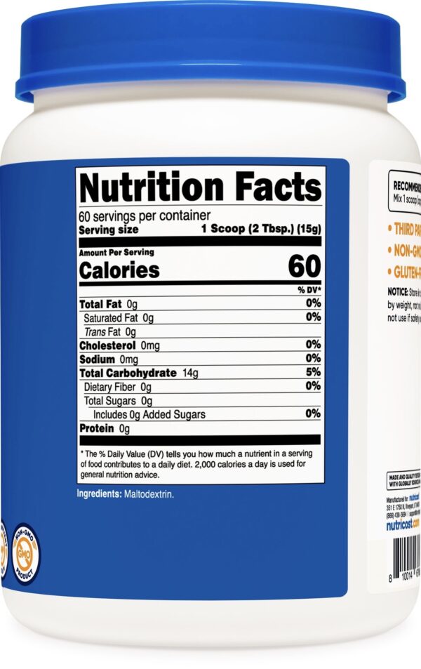 NUTRICOST MALTODEXTRINA 60
SERVICIOS - Imagen 2