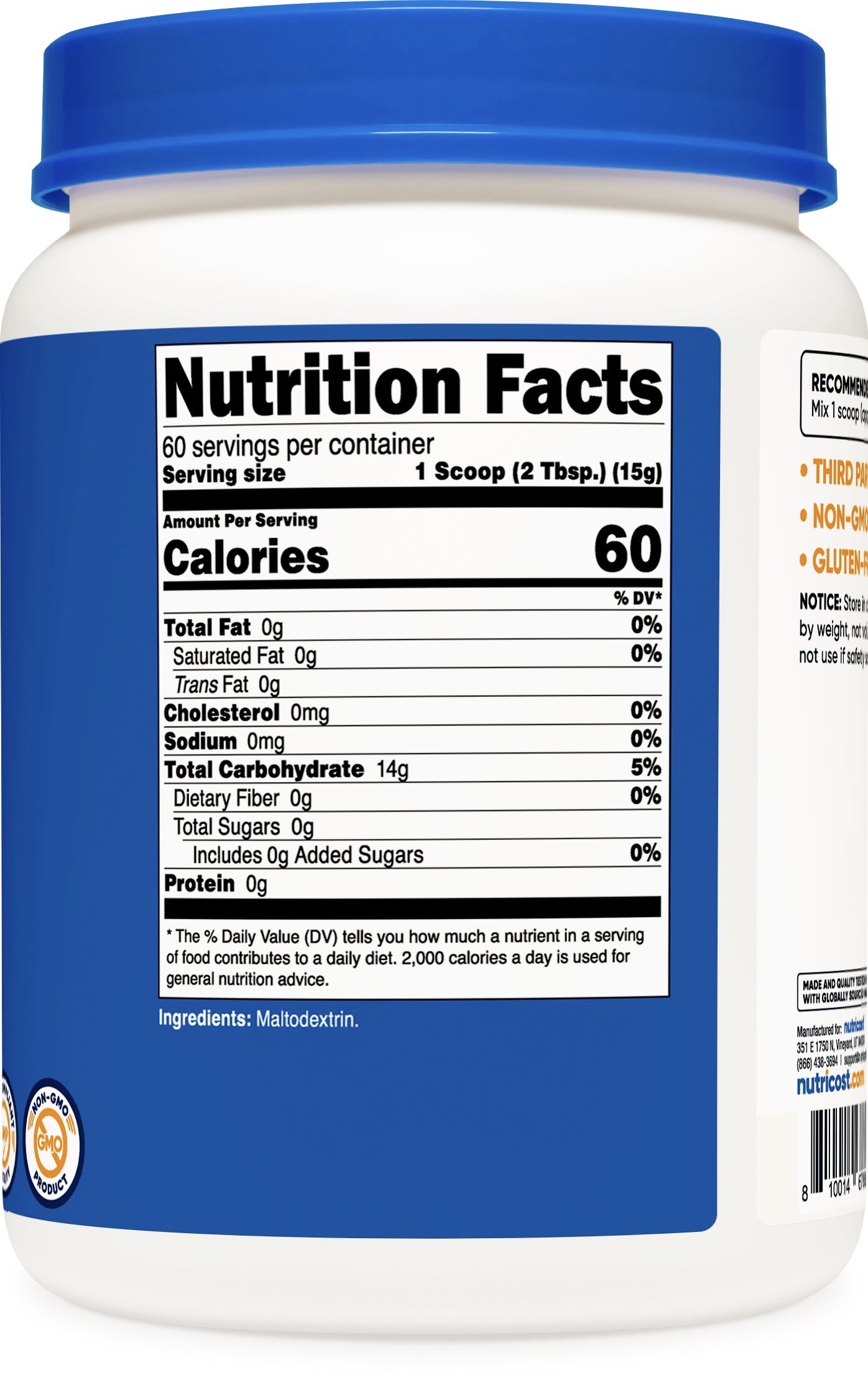 NUTRICOST MALTODEXTRINA 60
SERVICIOS - Imagen 2